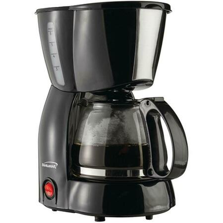 BRENTWOOD INDUSTRIES 4-Cup Coffee Maker, Black BTWTS213BK